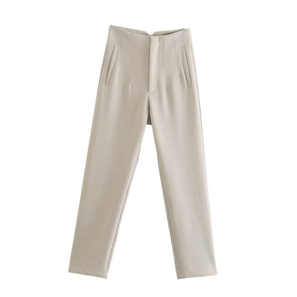 Tailored Pleat High Waist Pants™